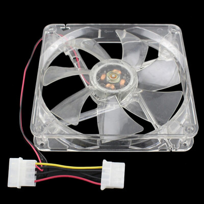 

14CM 140mm Blue Light LED Silent PC Computer Case Cooler Cooling Fan Mod