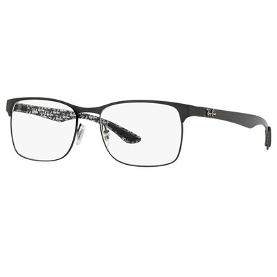 

RayBan Ray Ban очки кадр близорукость мужские и женские модели моды черный оптических кадров RX8416 2503 53