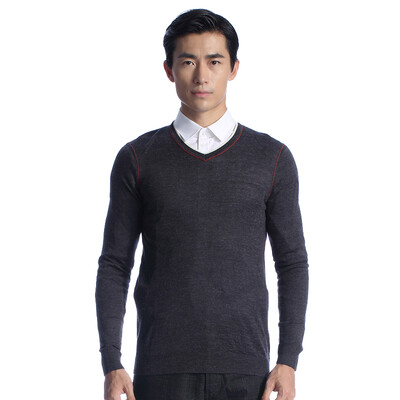 

Aston men's fashion round neck casual sweater men's sweater gray 175 /  AW15309387