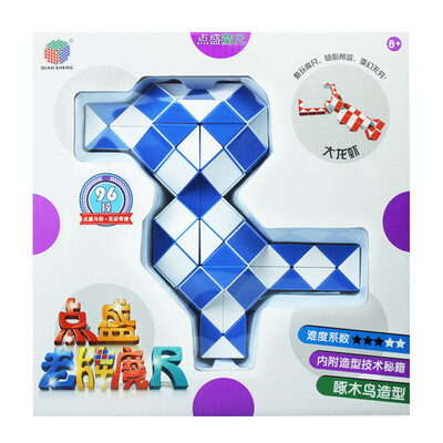 

Dian Sheng кубик Рубика Развивающие игрушки DS-258 Синий