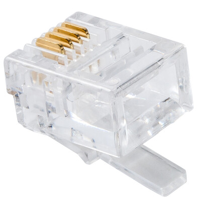 

Jinghua (JH) 0744 RJ11 высококачественная головная телефонная гарнитура 6P4C 69 / box