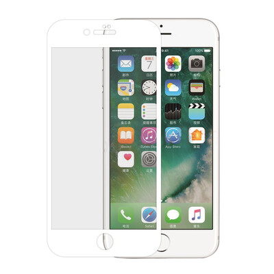 

[Полный охват - White] dostyle супермодели Series 7 стала мембрана Apple, iPhone 7 закаленного стекло мембраны пленка HD телефон 4,7 дюйма