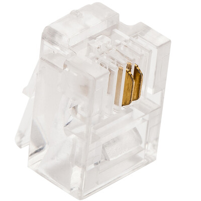 

Jinghua JH 0743 RJ11 quality phone crystal head 6P2C 69 box
