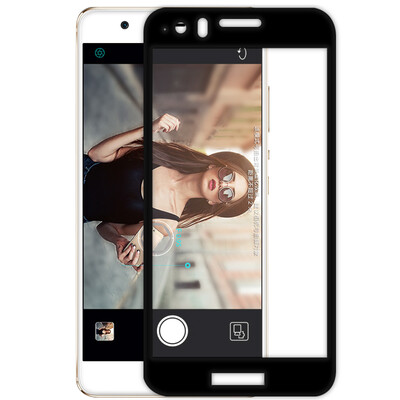 

KOOLIFE Huawei слава V8 полноэкранный полноэкранный стеклянная крышка стальная мембрана пленка полный охват мобильного телефона защитная пленка - черный