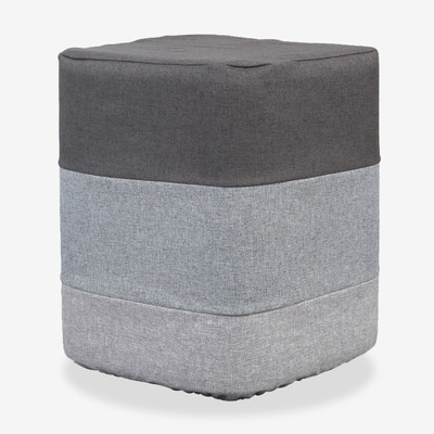 

Meadows stool square fabric rainbow stool linen stool creative small bench fishing stool sofa stool gray 13683