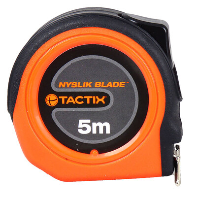 

Tactical Tactix 235343 tape measure 5 meters steel tape Japan Japan imported quality metric MID certification