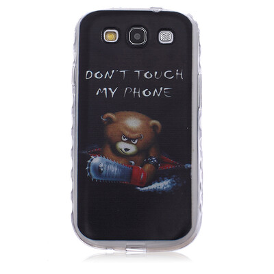 

Bear Pattern Soft Thin TPU Rubber Silicone Gel Case Cover for SAMSUNG GALAXY S3 I9300