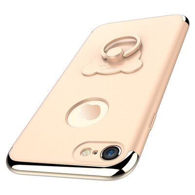 

KOOLIFE Apple 7 phone case protective cover Apple iphone7 mobile phone shell creative three-stage frosted shell anti-crash shell iphone7 phone shell elegant gold