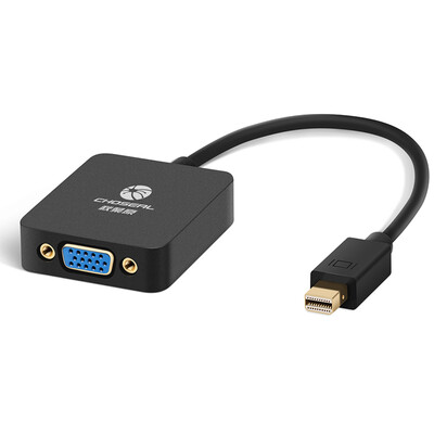 

Akihuo CHOSEAL miniDP to VGA converter mini DP interface to VGA computer projection display adapter cable QD6325