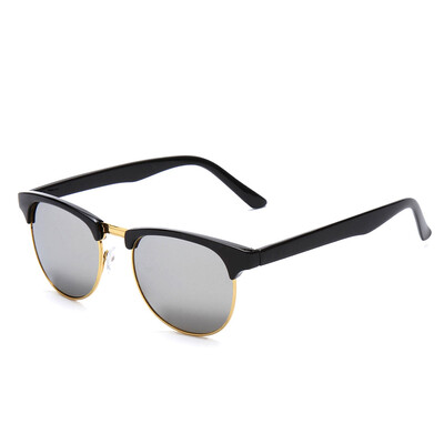 

Women Men Cat Eye Retro Vintage Half Frame Metal Sunglasses Eye Glasses