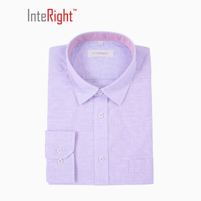 

INTERIGHT Shirt Men's Long Sleeve Cotton Shirt