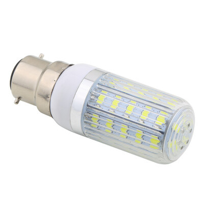 

B22 7W 36 SMD5730 Strip Cover Silver Side LED Corn Bulb Pure/Warm White 240V