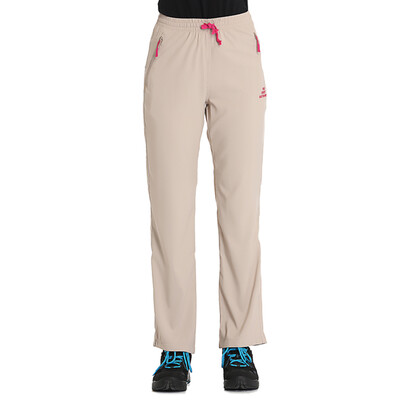 

TFO quick-drying pants ice-like slippery wire light breathable soft outdoor quick-drying exercise storage casual pants 723523 female light blue L
