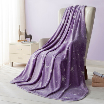 

SOMERELLE stripes textile fleece blanket