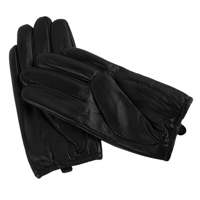

Men Combat Security Winter Mobile Phone Full Touch Screen Anti Slash Suede Thicken Leather Gloves Black Flame Fire