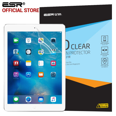 

Protector for iPad Air 2/iPad 5, ESR HD Clear Full Screen Transparent film screen protector for iPad Air/Air 2