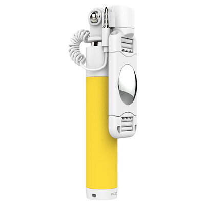 

Rockets ROCK mini-line self-timer self-timer for Apple Samsung Samsung Meizu Meizu phone yellow