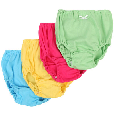 

Xin Song four pieces of cotton girls triangle soft and comfortable underwear candy baby 1311442 120