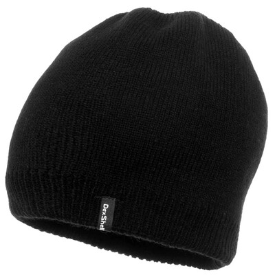 

DexShell hat outdoor hat wool hat warm hat knitted hat windproof waterproof snow hat neutral neutral code black DH372