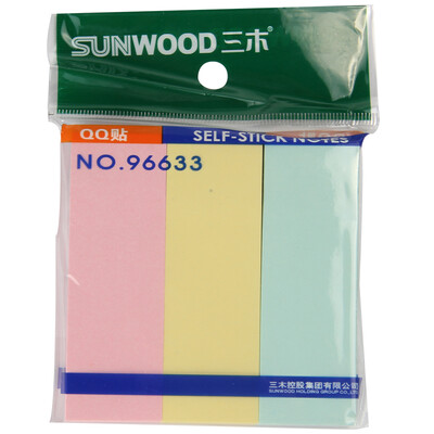 

MITSUBISHI (SUNWOOD) 96633 Fluorescent Indicator Labels / Convenience Stickers / Notes Paper / Scratch Pad / Easy Sticker / Pepsi Sticker (76 × 25mm