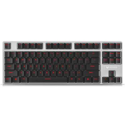 

Rapoo V500 Alloy Edition Game Machine Keyboard Game Keyboard Computer Keyboard Laptop Keyboard Black Tea Shaft
