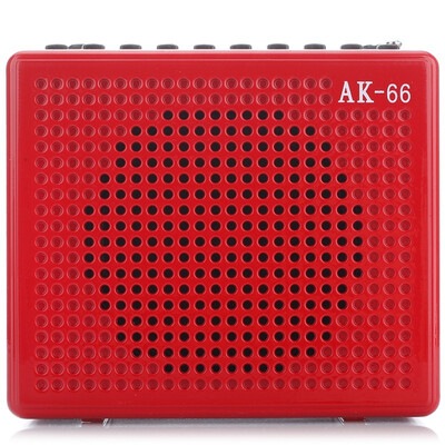 

Love (AKER) AK77 audio square dance fitness teaching small bee multi-function digital loudspeaker (black)