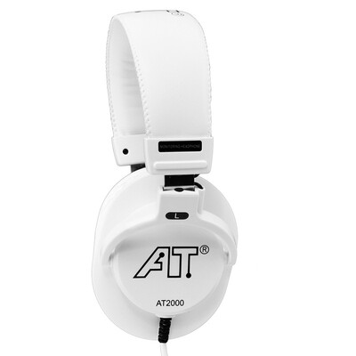 

iSK AT2000 professional monitor headset white light full closed design