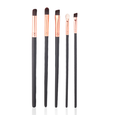 

5 Pcs Makeup Set Powder Foundation Eyeshadow Eyeliner Lip Cosmetic Brushes