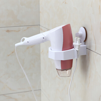 

Jingdong supermarket three thousand feet bathroom sucker-style hairdryer frame wall-mounted hair dryer rack storage rack bearing 10kg 7506