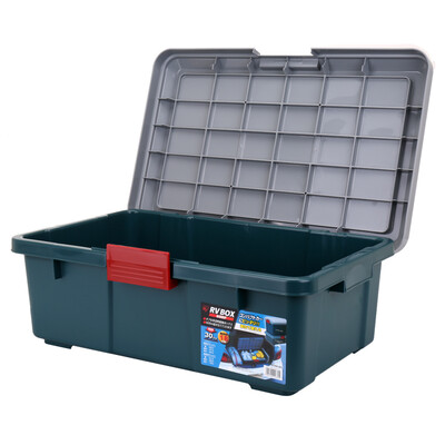 

Alice IRIS car storage box RV600F car storage box trunk box gray dark green