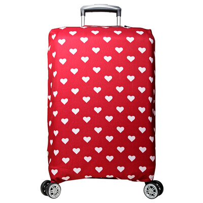 

Binhao BINHAO high elastic suitcase protection sets of trolley case suitcase protective cover M code safety dust cover 2607 deep red 24-26 inch