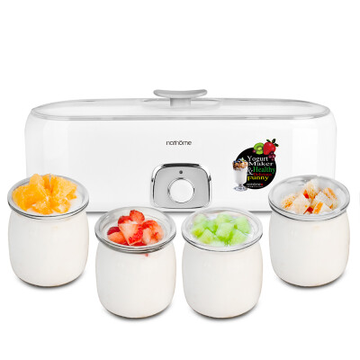 

Sweden Nordic Europe (nathome) NSN601 home yogurt machine homemade yogurt machine glass liner with 4 cups of high quality glass