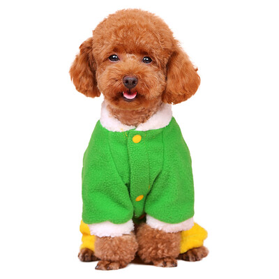 

Hoopet) small dog dog four feet fitted Teddy Bomei autumn and winter puppies transfiguration yellow