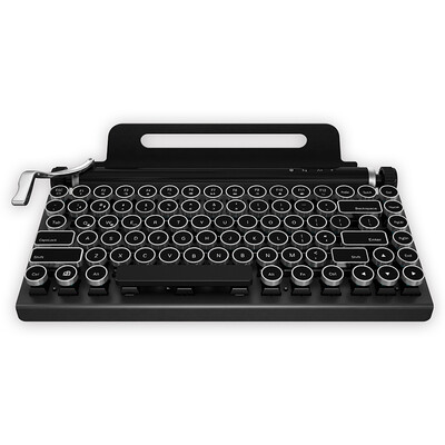 

Elephant DXWRITER BB01 retro typewriter mechanical keyboard black green axis steam punk