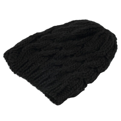 

Мода Женщины теплая зима Берет Плетеный Багги Beanie вязания Вязание Hat