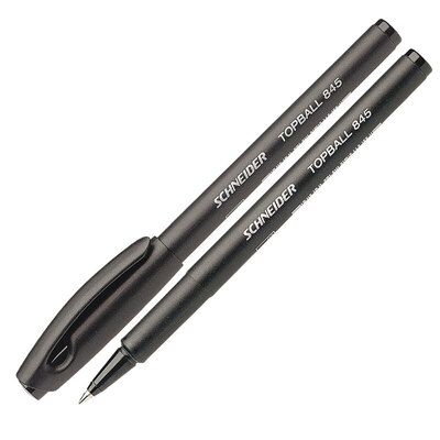 

Schneider Schneider Gel Ink Pen Stamp Smooth Student With Examination Office Writing Pen 03mm Topball845 Black 2 Pack