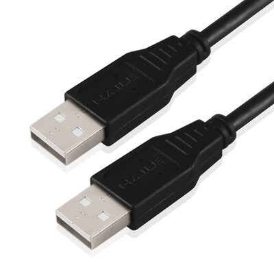 

Haile HY-41H-2M высокоскоростной USB2.0 кабель для передачи данных мужские пары двуглавых мобильных жестких дисков кабель для передачи данных кабель радиатора радиатора 2 метра черный