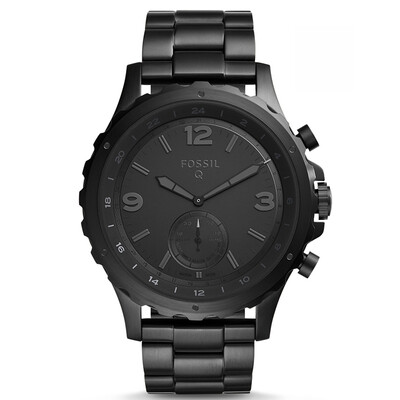 

Ископаемые (Fossil) Q Нейт черный нержавеющей стали ремень умные часы смотреть спортивные часы смотреть смотреть FTW1115