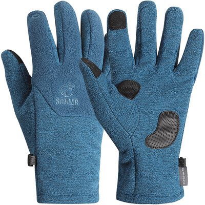 

Slick SCALER gloves men&women warm&comfortable touch screen gloves cashmere gloves S7231280 Tibetan green S