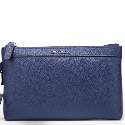 

Крокодил Крокодил головы крем Бизнес Мужская сумочка Большая емкость отдыха Многофункциональный мужской сумка 15615015-08 Синий