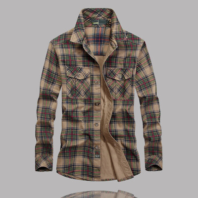 

Модные Мужчины Рубашка Мода Плед рубашка с длинным рукавом Мужские рубашки платья офиса высокого качества дешевая одежда