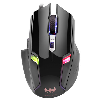 

My mouse basic mouse photoelectric game mouse wired M-760GT 180A black
