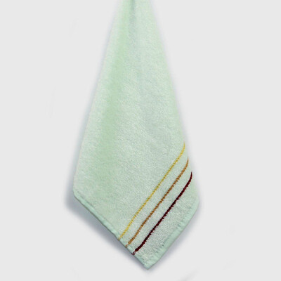 

Xin brand towel home textiles satin bamboo fiber environmental protection towel 25 25cm green single loaded