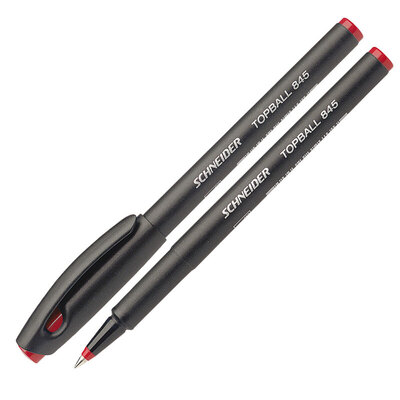 

Schneider Schneider Gel pen pen with a smooth student with a test office writing pen 03mm Topball845 red 2