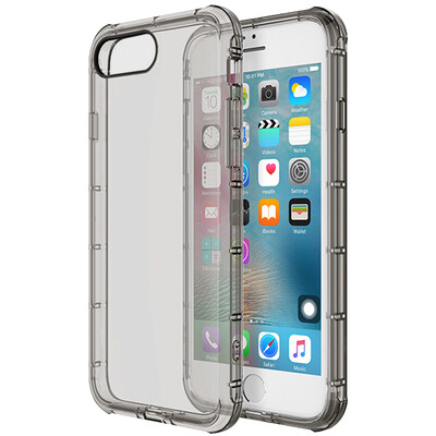 

YOMO Apple iPhone7plus Phone Case Mobile Phone Case With Polishing Black Circle Transparent Dropped Soft Case Clear Darkness -5.5 Inches