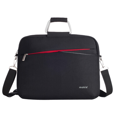 

Moxi mokis laptop bag 141-144 inch male ladies shoulder portable computer bag Lenovo ASUS Samsung Dell computer bag MKDNB021-D black