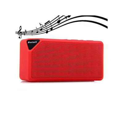 

Mini Bluetooth Speaker X3 TF USB FM Radio Wireless Portable Music Sound Box Subwoofer Loudspeakers with Mic for iOS Android