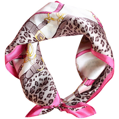 

Lan Shiyu LANSHIYU silk small square women mulberry silk small handkerchief stewardess scarf No 2 color