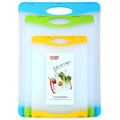 

Jia Chi plastic cutting board anti-skid cutting board set of 3 sets of BT16 (29.5 * 20 * 1cm +36.5 * 25 * 1cm +41.8 * 30 * 1cm)
