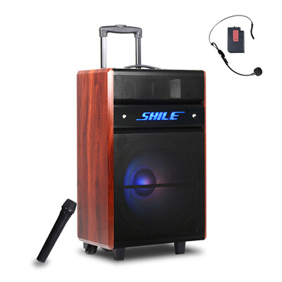 

Lion Music SHILE crown fifth wireless Bluetooth portable square dance outdoor rod audio battery Bluetooth mobile audio
